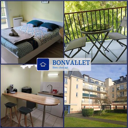 Bonvallet - Studio Paisible Et Chaleureux Avec Balcon Amiens Bagian luar foto